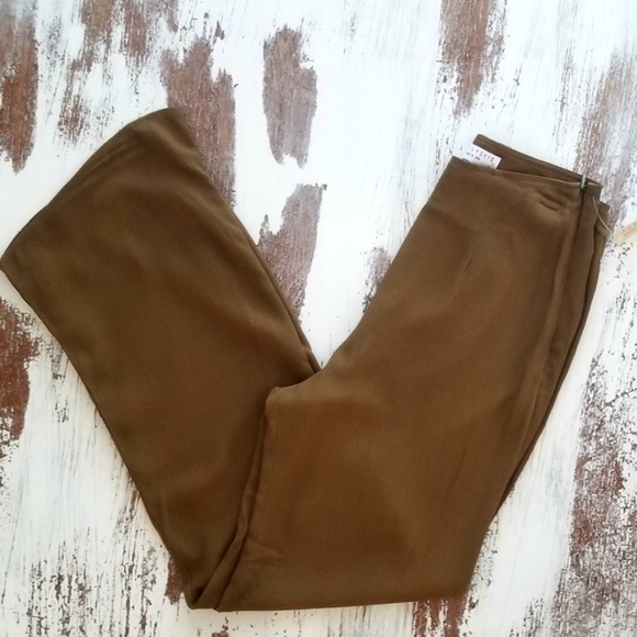 Flynn Skye Pants - Flynn Skye Parker High Waisted Pants Army Inn NWT